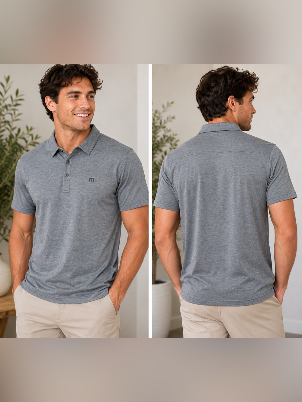 Travis Mathew Men’s Golf Polo Shirt Lot